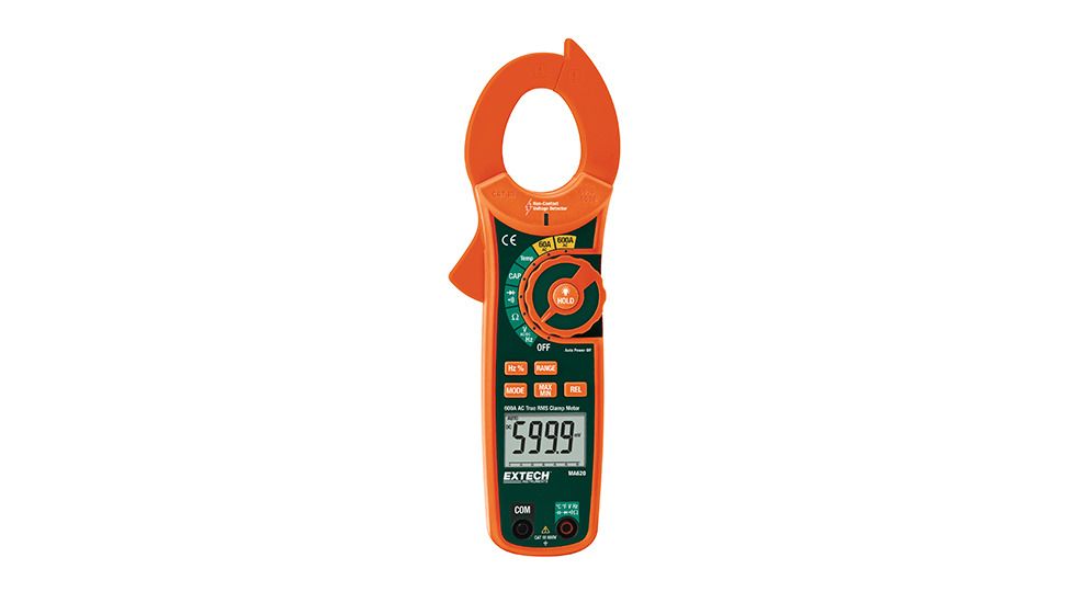 Extech Instruments Clamp Meter With Nist, Ma620, MA620-NIST