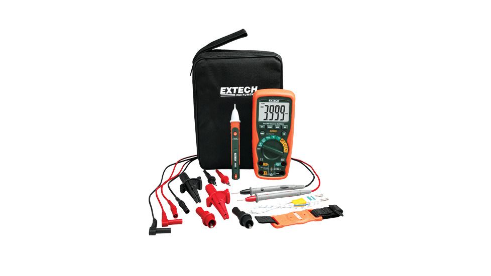 Extech Instruments Heavy Duty Industrial Dmm Kit, EX505-K