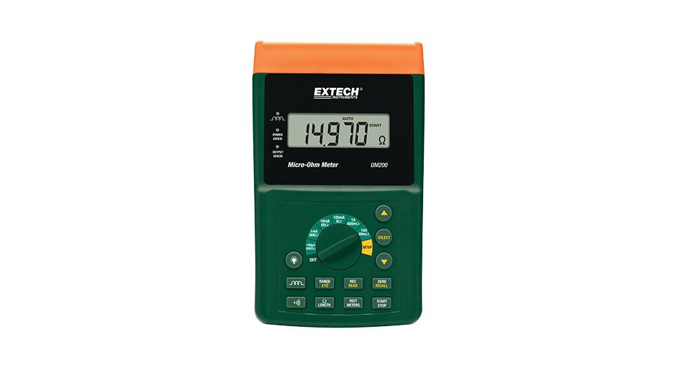 Extech Instruments Micro Ohm Meter, UM200
