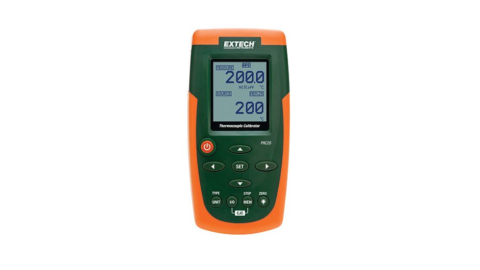 Extech Instruments Microprocessor Calibrator/Thermometer, PRC20