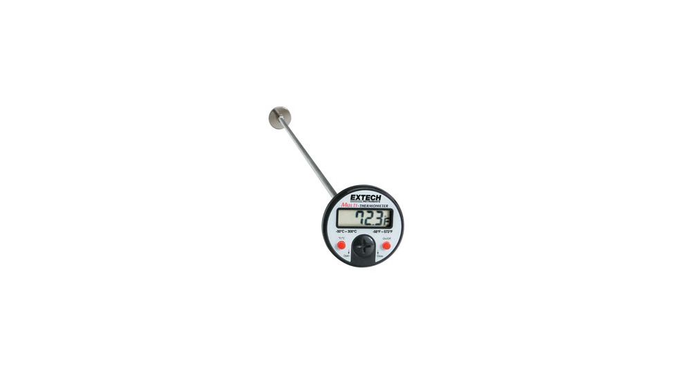 Extech Instruments Thermometer, Stem T-Bar, C/F, 392065