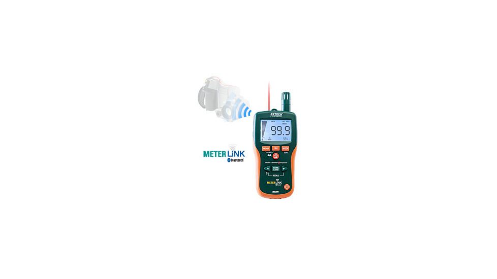 Extech Instruments Wireless Moisture Meter, Pinless, MO297