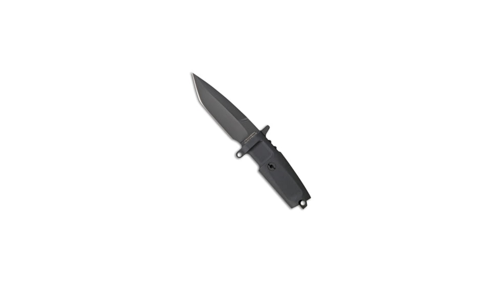 Extrema Ratio Extrema Ratio Col Moschin C Fixed Blade Knife Black Forprene 4.25" Black, Black, Bohler N690, adult, BHQ-46525
