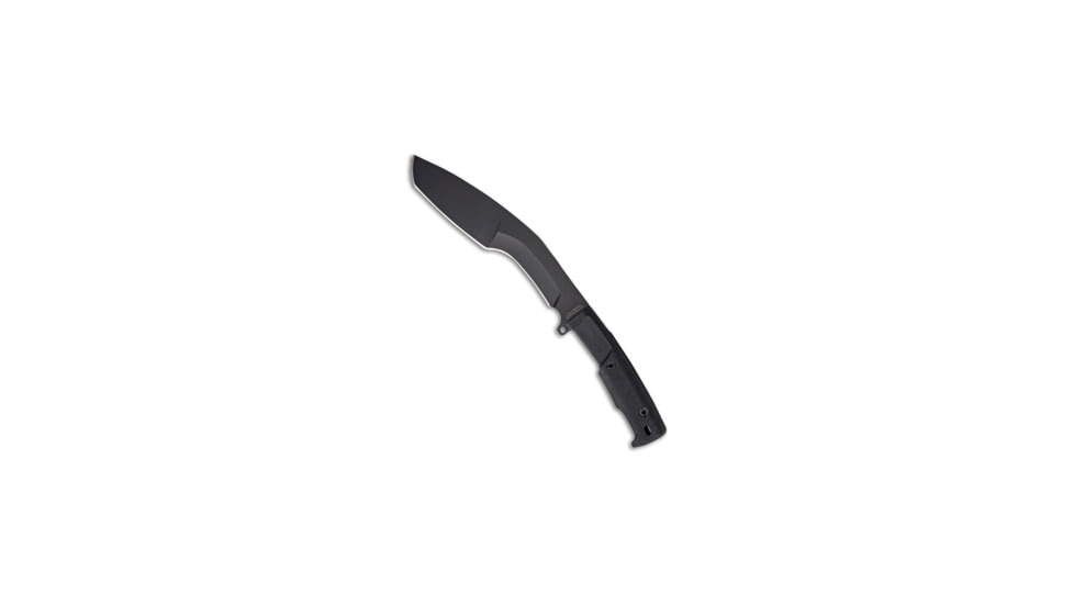 Extrema Ratio Extrema Ratio KS Kukri Fixed Blade Knife Black Forprene 9.5" Black, Black, Bohler N690, adult, BHQ-46521