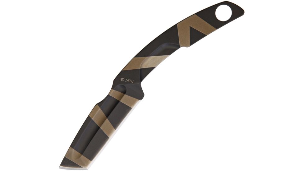 Extrema Ratio NK3 Neck Knife Desert Warfare, 2.75in, Bohler N-690 Steel, Standard Edge EX0206DW