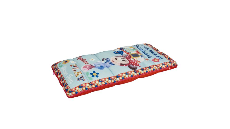 Exxel Outdoors Minnie Sleeping Bag, Multi, 28 in X 56 in, D-2171MIN8A