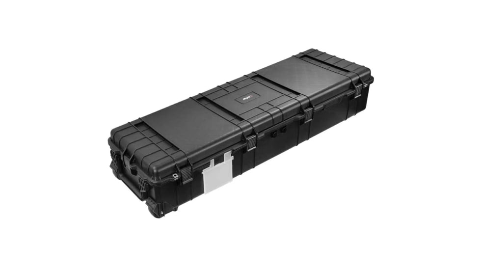 Eylar 3XL 57in Waterproof Heavy Transport Stacker Roller Rifle Hard Case w/Foam, Black, SA00027
