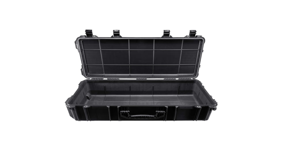 Eylar Extra Large Deep 44in Waterproof Roller Hard Rifle Case w/Foam, Black, SA00068