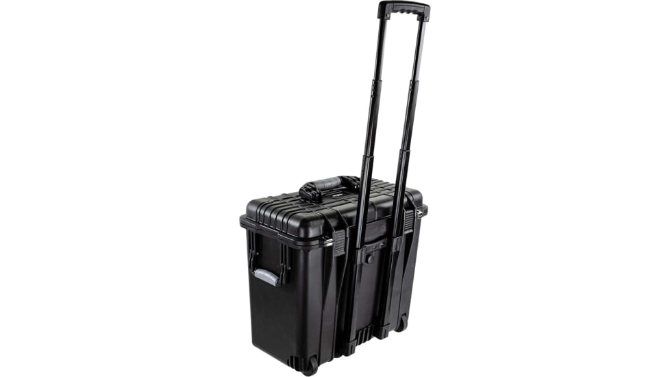 Eylar Large 19.7in Waterproof Tall Roller Protective Equipment Hard Case w/Foam, Black, SA00036