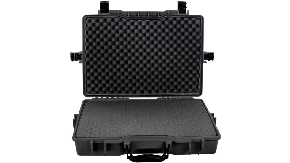 Eylar Large 21.5in Waterproof Laptop Style Protective Gear Hard Case w/Foam, Black, SA00024