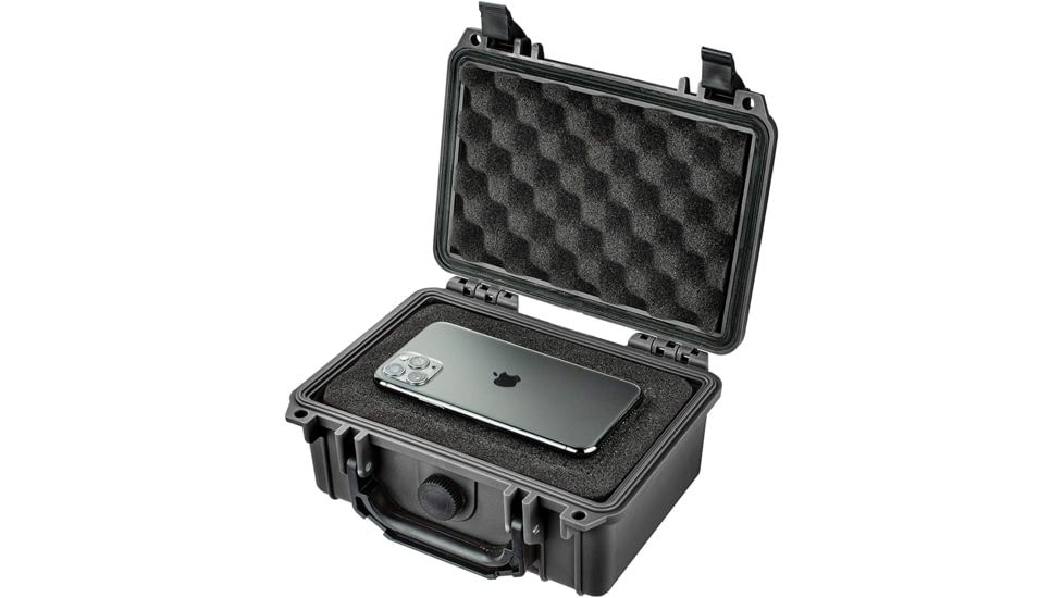 Eylar Protective Gear and Camera Hard Case Water &amp; Shock Proof w/Foam, Black, SA00011