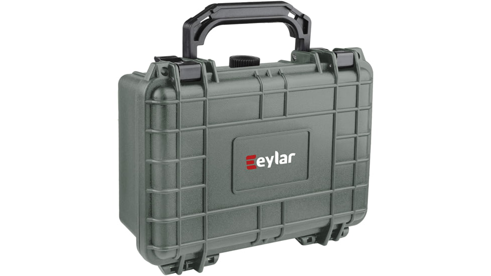 Eylar Small 8.12in Waterproof Gear Hard Case w/Foam, Gray, SA00011-GRA