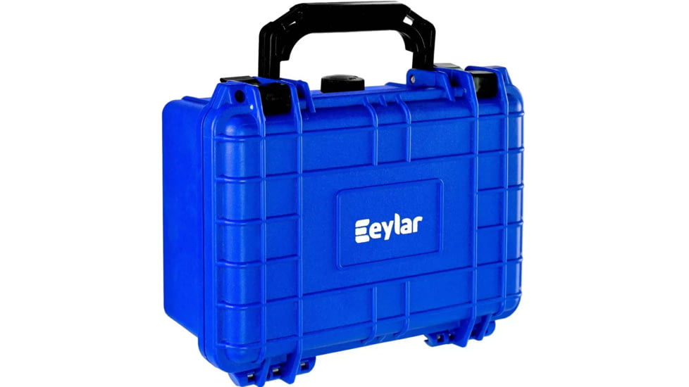 Eylar Small 8.12in Waterproof Gear Hard Case w/Foam, Blue, SA00011-BLU