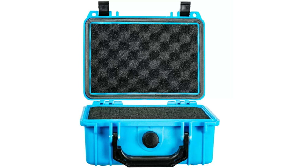 Eylar Small 8.12in Waterproof Gear Hard Case w/Foam, Light Blue, SA00011-LBLU