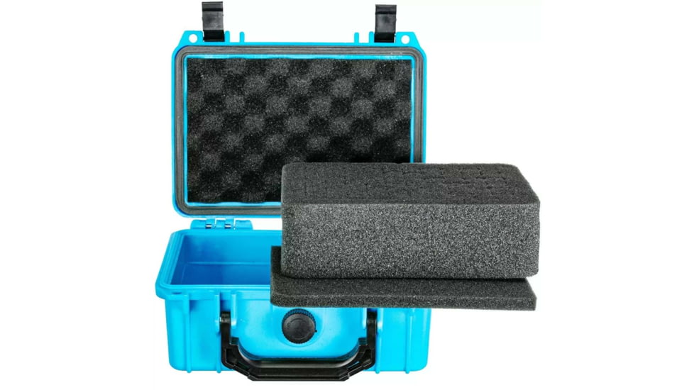 Eylar Small 8.12in Waterproof Gear Hard Case w/Foam, Light Blue, SA00011-LBLU