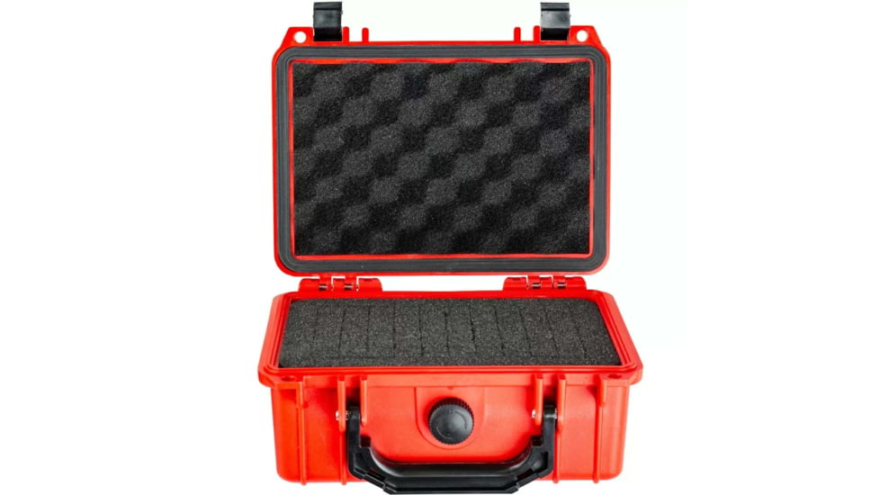 Eylar Small 8.12in Waterproof Gear Hard Case w/Foam, Red, SA00011-RED