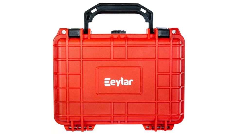 Eylar Small 8.12in Waterproof Gear Hard Case w/Foam, Red, SA00011-RED