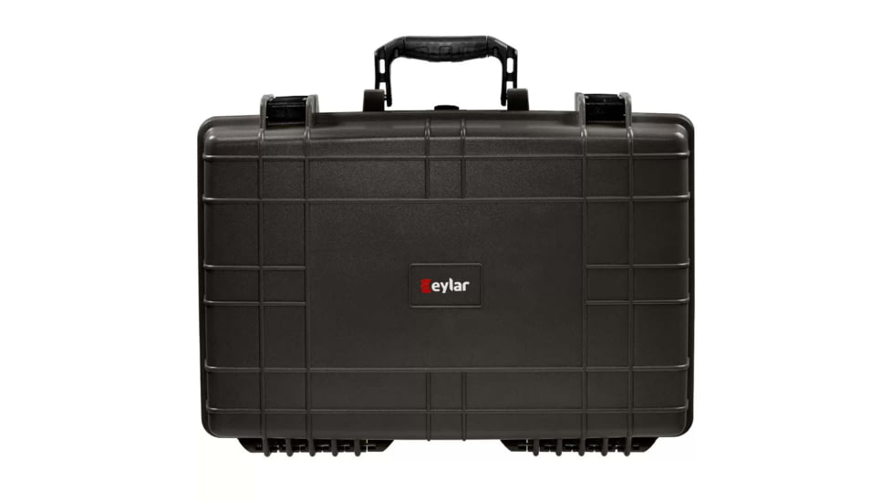 Eylar Standard 20in Waterproof Laptop Style Gear Hard Case w/Foam, Black, SA00025