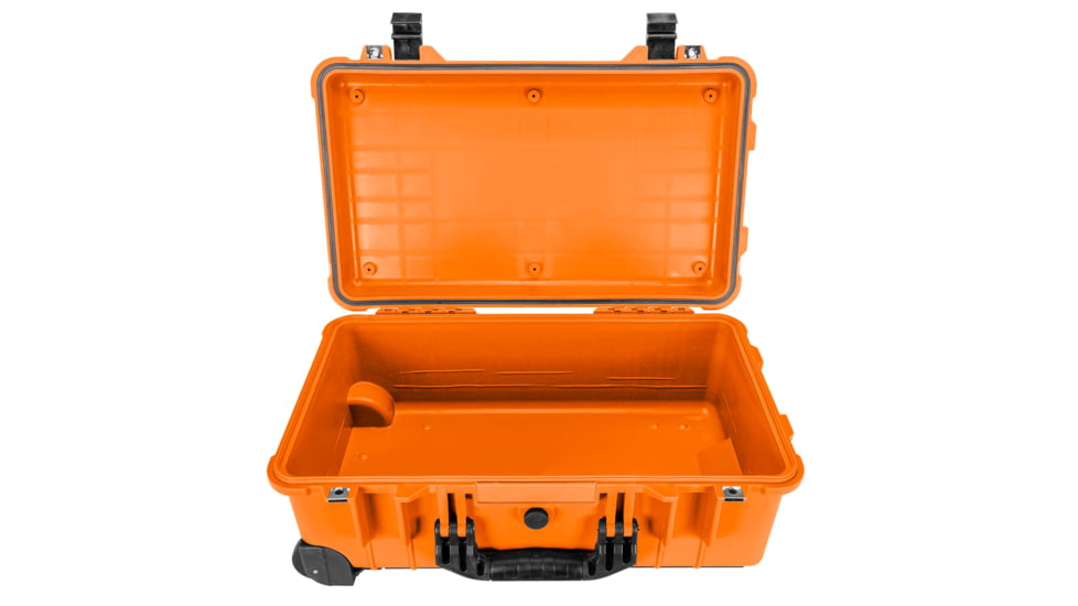 Eylar Standard 22in Waterproof Carry-On Travel Roller Gear Hard Case w/Foam, Orange, SA00034-ORG