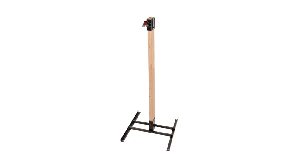 EZ-Aim Allen Steel Gong Hanger Target w/Recoil Spring, 2 x 4in Mount, 2.3 lbs, Black Powder Coated, 15515