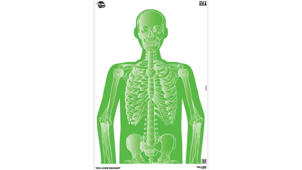 EZ-Aim Fun Imposing Figures Paper Shooting Target Assortment, 12inW x 18inH, 8-Pack, Multi, 15645