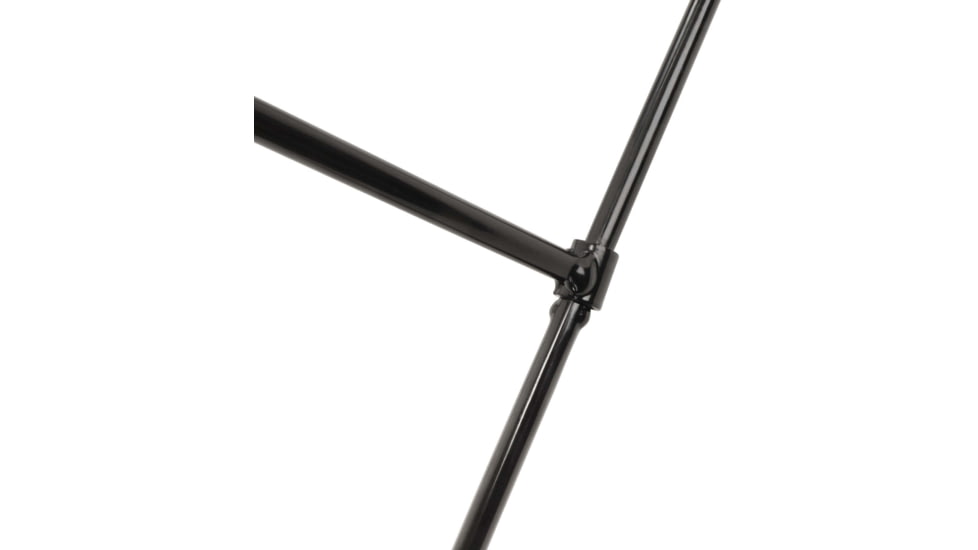 EZ-Aim Hardrock AR500 Round Spinner Targets and Stand, Rimfire Rounds, Centerfire Pistols, White/Red/Black, 7.375W x 21.75H, 15344