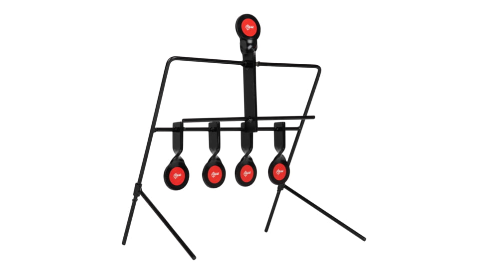 EZ-Aim Metal Resetting Target Set For Plinking, Black, 15285