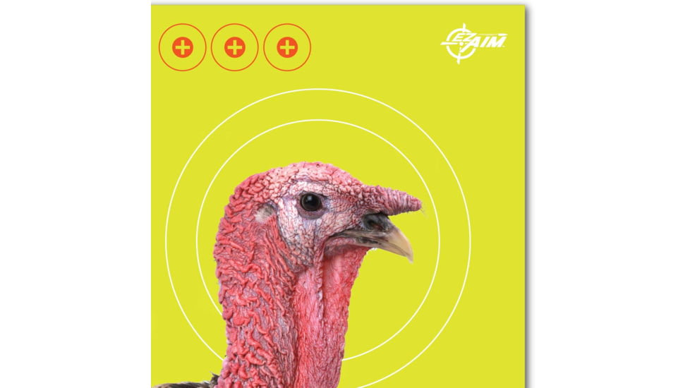 EZ-Aim Splash Non-Adhesive Turkey Target, Green, 12X18, 15267