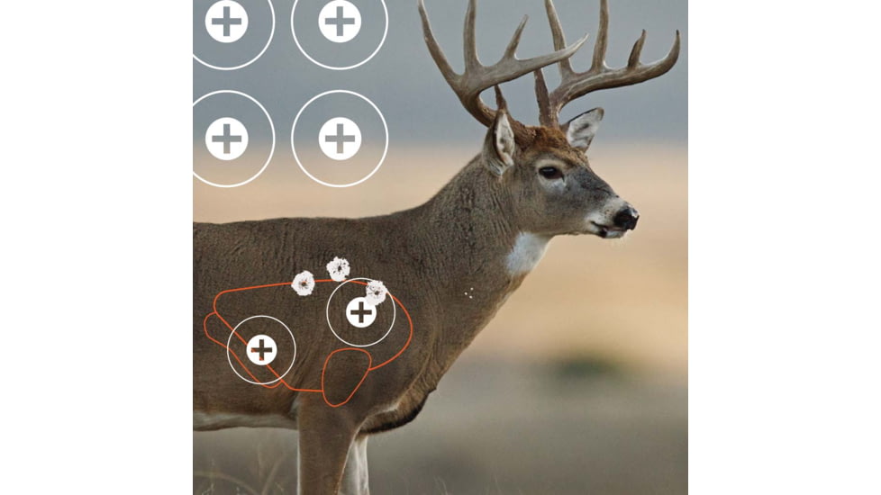 EZ-Aim Splash Non-Adhesive Whitetail Target, Green, 13X24, 15268