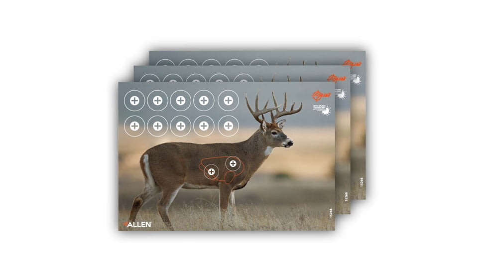 EZ-Aim Splash Non-Adhesive Whitetail Target, Green, 13X24, 15268