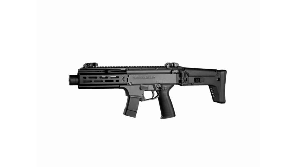F5 MFG Modular Stock System with CZ Scorpion Adapter, Black, F5-MSSCZS-BLK