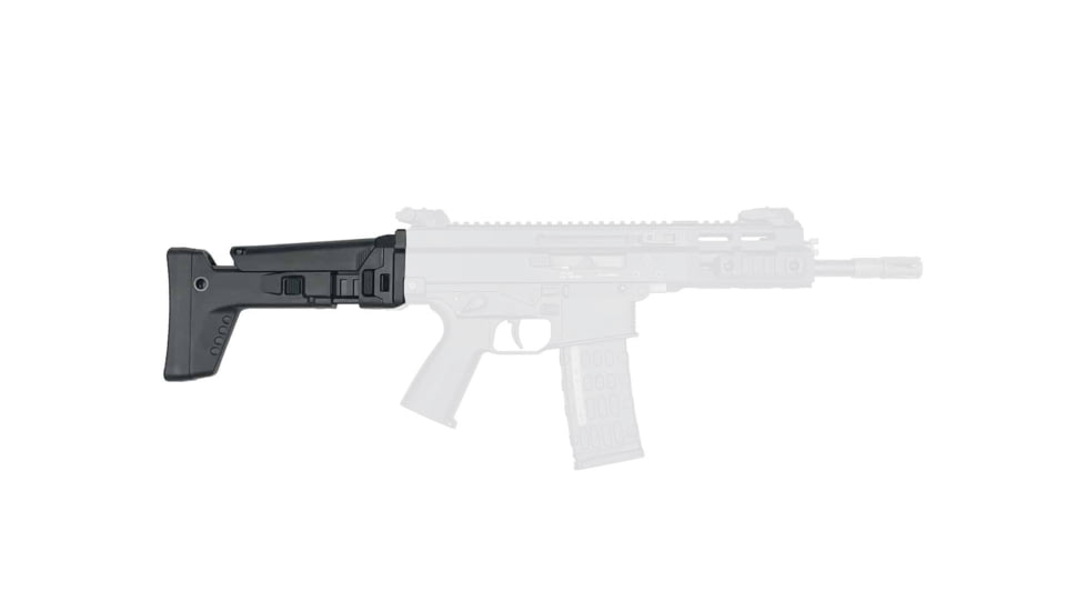 F5 MFG Modular Stock System with B+T Apc300/Apc556/Apc308 Adapter, Black, F5-MSSBT556-BLK