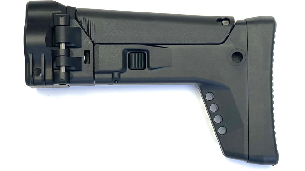 USED F5 MFG Modular Stock System with MP5 Adapter, Black, F5-MSSMP5-BLK, EDEMO3, Condition Parts Only/Salvage, Defective