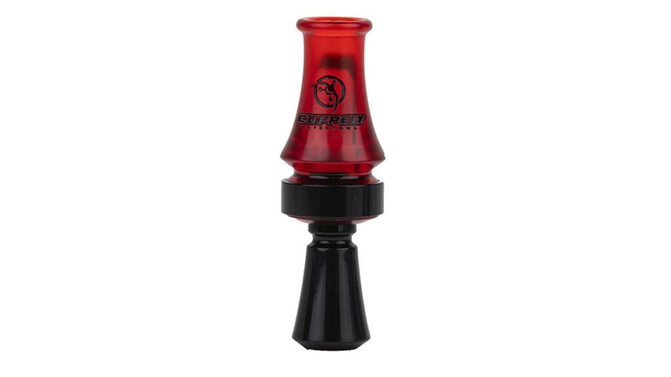 Cupped Waterfowl Outdoors Cupped Comeback Quack Double Reed Duck Mouth Call, Red, RHCU6882