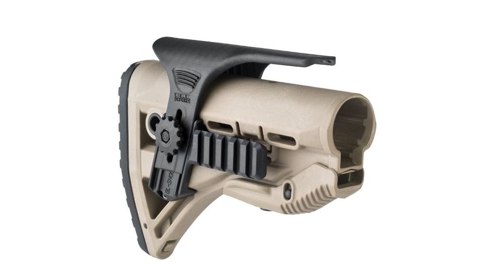 FAB Defense Adjustable Cheek Riser For Gl-Shock, Tan GSPC T