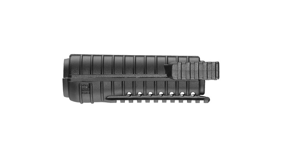 FAB Defense AR-15 Polymer 3 Rail Handguard Gun Grip, Black, FX-FGR3