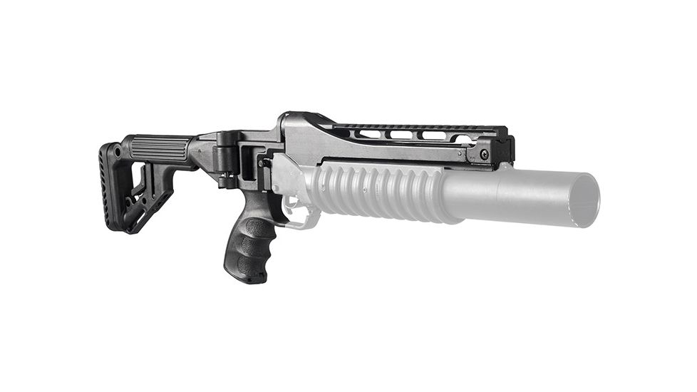 FAB Defense M203 Standalone Conversion Kit, Stock and Grip, Black, FX-FD203