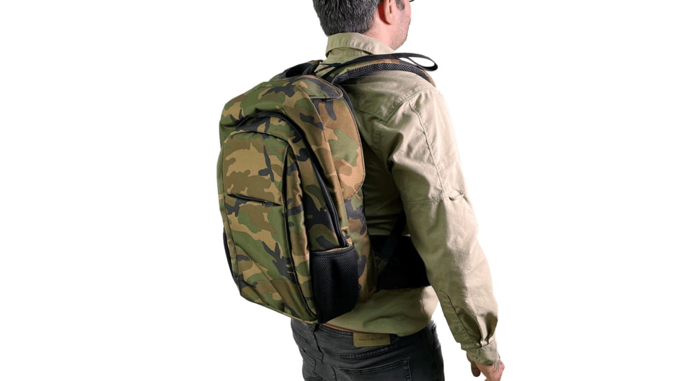 FAB Defense Masada Bulletproof Tactical Backpack Full Body Armor/Bulletproof Vest, Level IIIA, Ranger Green, Masada-Val Ranger Green