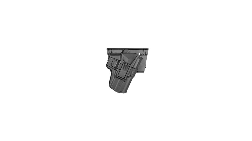 Scorpus Model M24 Holster for Glock 9mm W/Level 2 Retention, Belt, Right/Left, Black, SC-24BG9RB