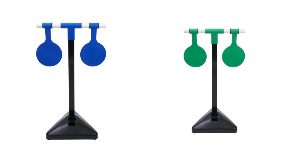 FAB Defense RTS Dual Swinging Racket Reactive Target System, Blue, Green