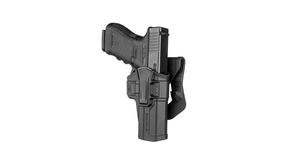 Scorpus M1 Holster w/Level 1 Retention, Paddle/Belt, Right/Left, Glock .45 caliber, Black M1 G-21