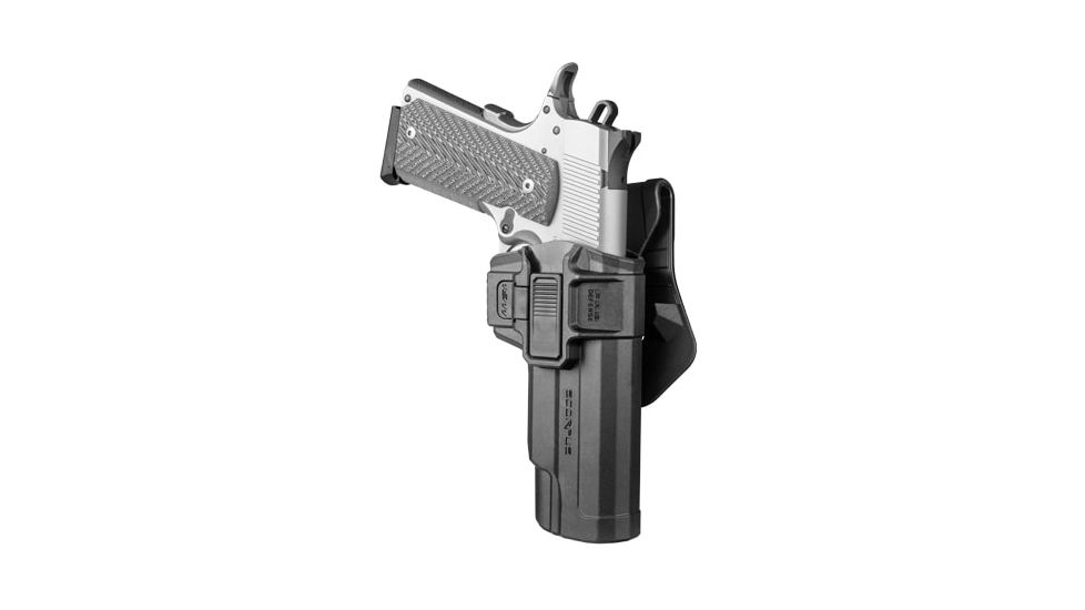 Scorpus M1 Holster w/Level 2 Retention, Paddle/Belt, Right/Left, Glock .45 caliber, Black M1 G-21R