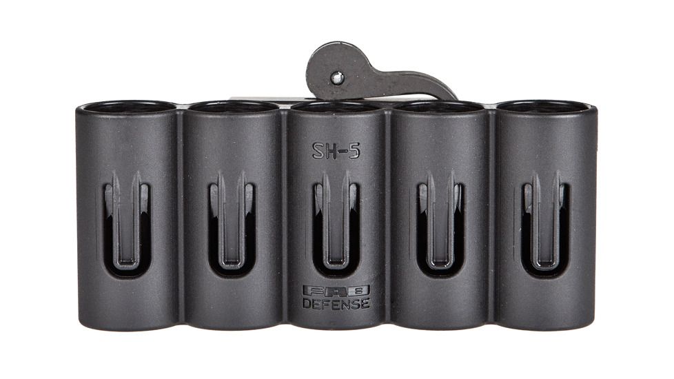 FAB Defense QR Picatinny Shotgun Shell Holder, 12 Ga., Black, FX-SH5