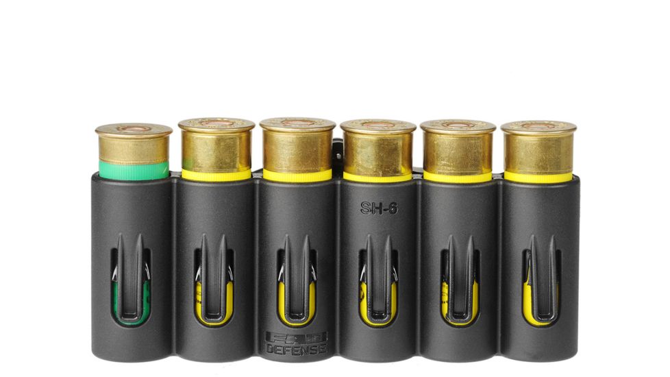 FAB Defense QR Picatinny Shotgun Shell Holder, 20 Ga., Black, FX-SH6