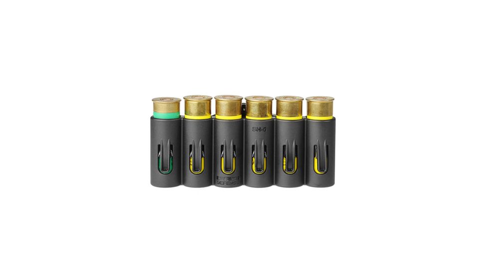 FAB Defense QR Picatinny Shotgun Shell Holder, 20 Ga., Black, FX-SH6