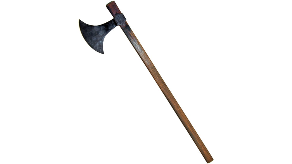 Factory X Frankish 33.75in Axe, 33.75in Overall, 6in Carbon Steel Axe Head With 7in Cutting Edge, Wood Handle, XN310I