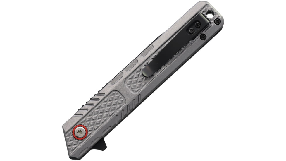 Falcon Linerlock A/O Aluminum Gray, FLNKS1312GY