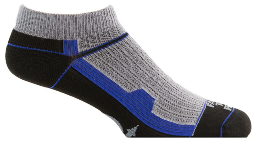 Farm To Feet Asheville Light Weight Low Sock - Men's-Platinum-Large