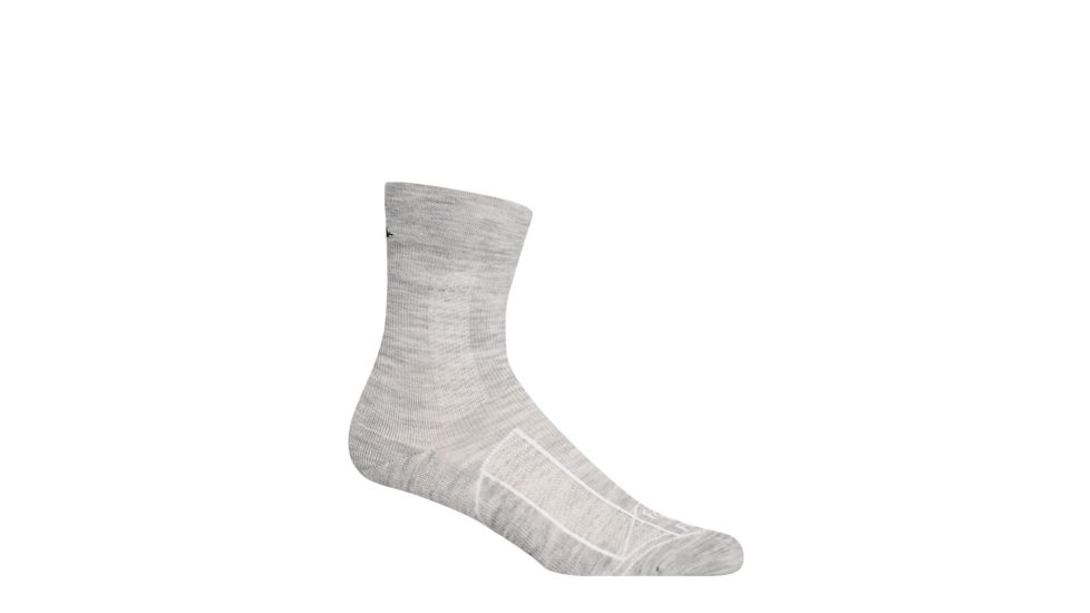 Farm To Feet Greensboro 3/4 Crew Multisport Sock - Mens, Silver Heather, Large, FF-8561-040-SH-L