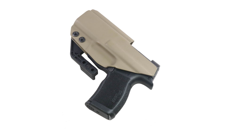 FDO Industries The Paladin IWB Kydex Holster for Sig P365XL w/ claw and Optic Cut, Flat Dark Earth, 1928